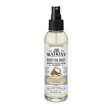 J.R. Watkins Body Oil Mist 6 oz. Coconut Milk & Honey  Natural   apricot kernel oil