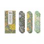 V & A Emery Board set of 6.  purse size  travel gift  boxed  manicure William Morris designs