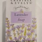 Crabtree Evelyn Lavender Bath Soap Single 3.5 boxed bar   original triple-milled version