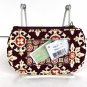 Vera Bradley Clip Zip ID Case Medallion coin purse tech card wallet  NWT Retired