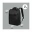 Lipault Paris Plume Business Laptop Backpack M 15" FL lightweight nylon Black NWT personal carry-on