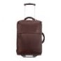 Lipault 0% Pliable foldable Med 2 Wheel 25" nylon suitcase retired Brown EUC