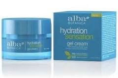 Alba Botanica hydration sensation Gel Cream Blue Lotus flower water