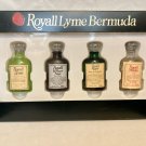 Royall Lyme Men’s Fragrance Bermuda Lyme Collection Travel Mini bottles Vetiver Noir, Rugby, Muske
