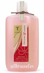 Thymes Fig Leaf & Cassis Body Wash Shower Gel  Discontinued 8.75 oz version