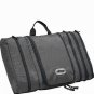 eBags Pack-It-Flat toiletry cosmetic travel case Titanium Grey silver packing accessory