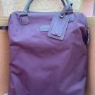 Lipault Paris Wheeled 19” Tote carryon, overnight bag, trolley sleeve extension handle Purple