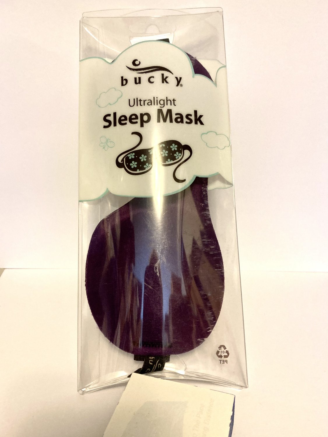 Bucky Ultralight Sleep Mask Eye Shade Contoured blackout purple plum violet 40 Blinks light blocking