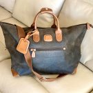 Bric's Life Cargo Bag 20" weekend carryon Travel Tote Satchel Italy olive brown Bric's Life Cargo Bag 20" weekend carryon Travel Tote Satchel Italy olive brown
