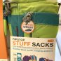 Travelon Ultra-lightweight Packable Ripstop Set/2 Stuff Sacks travel packing laundry aid
