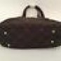 Vera Bradley Pleated microfiber medium hobo bowler Espresso brown handbag