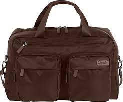Lipault Original Plume Weekend Bag Chocolate Espresso brown trolley sleeve carryon  19" 24HR nwt