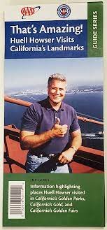 Huell Howser AAA Map That's Amazing California's Gold Guide TV host road map