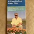 Huell Howser California's Gold Guide Map TV host AAA road map  Collectible