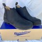 Blundstone Womens Black Suede Boots 9.5 elastic sided ankle bootie