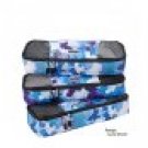 eBags Slim Packing Cube Ltd Ed WATERCOLORS pattern Set of 3 case travel accessory eBags Slim Packing Cube Ltd Ed WATERCOLORS pattern Set of 3 case travel accessory