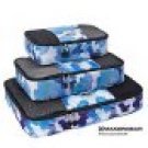 eBags Packing Cubes Set/3 in S M L Ltd Ed pattern Blue Watercolor travel accessories eBags Packing Cubes Set/3 in S M L Ltd Ed pattern Blue Watercolor travel accessories