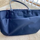 Lipault Paris Plume Shopper Tote shoulder bag • Trolley sleeve Outside pockets  nylon leather