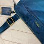 Tumi Voyageur Crossbody hipster flat  body shoulder bag adjustable long strap gold hardware