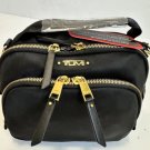 Tumi Voyageur Troy crossbody shoulder bag  Black nylon leather Luanda