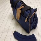 LL Bean Canvas Leather boarding bag vintage overnight travel underseat case personal item LL Bean Canvas Leather boarding bag vintage overnight travel underseat case personal item