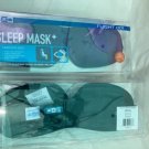 F001 Sleep Mask molded contour eye Blue lash friendly earplugs Flight 001 travel accessory Teal blue