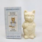 Crabtree Evelyn Tom Kitten figural soap Beatrix Potter Peter Rabbit Soap Collection Baby
