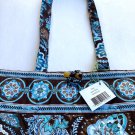 Vera Bradley TOTE Java Blue original pattern Retired shoulder bag NWT