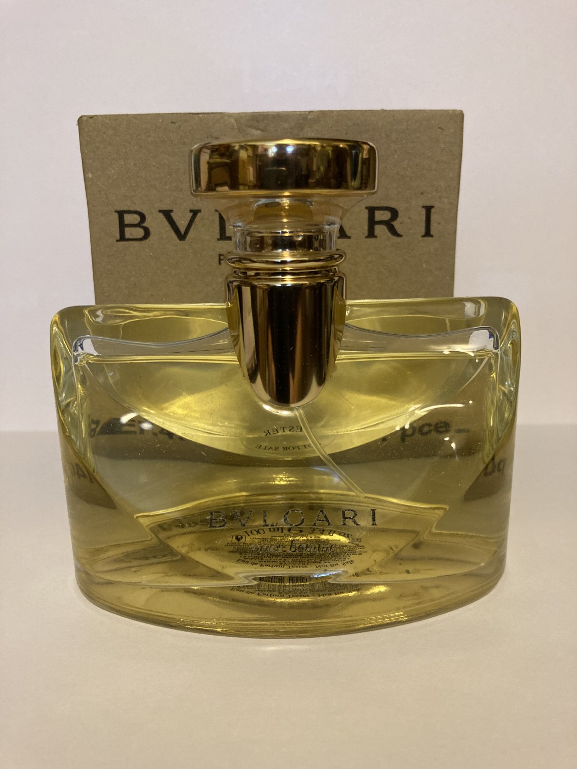 Bvlgari pour Femme Eau de Parfum 100ml 3.4 oz. Retired EDP NIB Bulgari