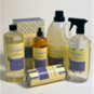 Caldrea Lavender Pine Kitchen Gift Countertop Cleanser Dish Soap 2 French Pop-up Sponges RARE