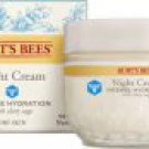 Burt’s Bees Night Cream Intensive Hydration with Clary Sage for Dry Skin