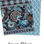 Vera Bradley Out to Lunch Java Blue travel cosmetic medicine bottle bag tote Retired