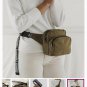 Baggu KELP Fanny Pack OG White Lettering crossbody sling bag waist green NWT Roomy Rare