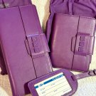 Flight 001 Bon Voyage Travel TRIO Passport case Documents holder Luggage Tag F001