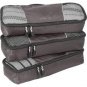 eBags Slim Packing Cubes TITANIUM Set/3 case travel accessory grey silver