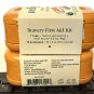Welly Bravery First Aid Kit Triple Antibiotic Pain Relief Ointment tube + 12 bandages in Tin SET/ 2