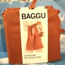Baggu Standard Bag Terracotta brown NIP recyclable reusable shopping travel pouch Baggu Standard Bag Terracotta brown NIP recyclable reusable shopping travel pouch