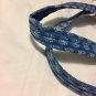 Vera Bradley Medium Duffel Talbot Blue Classic Retired satchel vintage crisp euc