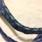 Vera Bradley Medium Duffel Talbot Blue Classic Retired satchel vintage crisp euc