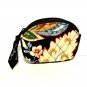 Vera Bradley Button Up Coin change purse Versailles mini notions case