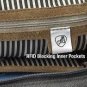 Travelon RFID blocking Heritage Pouches Pewter 3 sizes cushioned tech travel organizer anti-theft