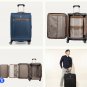Travelpro Platinum Elite Medium Checked Spinner Ltd Ed color Coastal Blue 25" luggage #1 Wirecutter