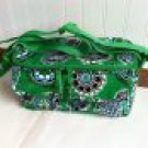 Vera Bradley Mini Cooler Cupcakes Green lunch bottle travel cosmetic insulated tote   Retired NWT