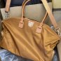 Jemma Birdie 43 British Tan Gym Office Weekend Overnight Tote Italy + laundry bag