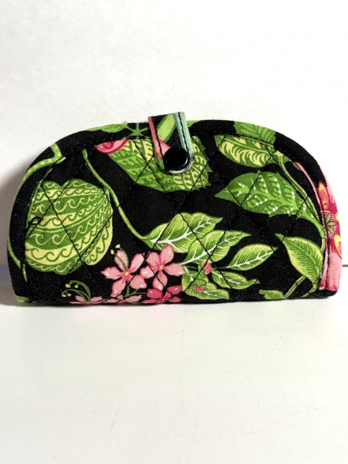 Vera Bradley Travel Jewelry Roll Ring Organizer Botanica earbud ring holder Retired