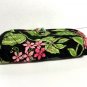 Vera Bradley Travel Jewelry Roll Ring Organizer Botanica earbud ring holder Retired