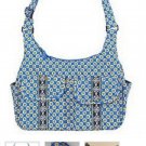 Vera Bradley Cargo Sling crossbody shoulder bag RIVIERA BLUE hipster purse Retired NWT