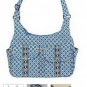 Vera Bradley Cargo Sling crossbody shoulder bag RIVIERA BLUE hipster purse Retired NWT