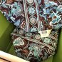 Vera Bradley Large Duffel Java Blue overnight carryon weekend Retired very rare NWT satchel