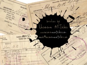 Antique Tax Receipts